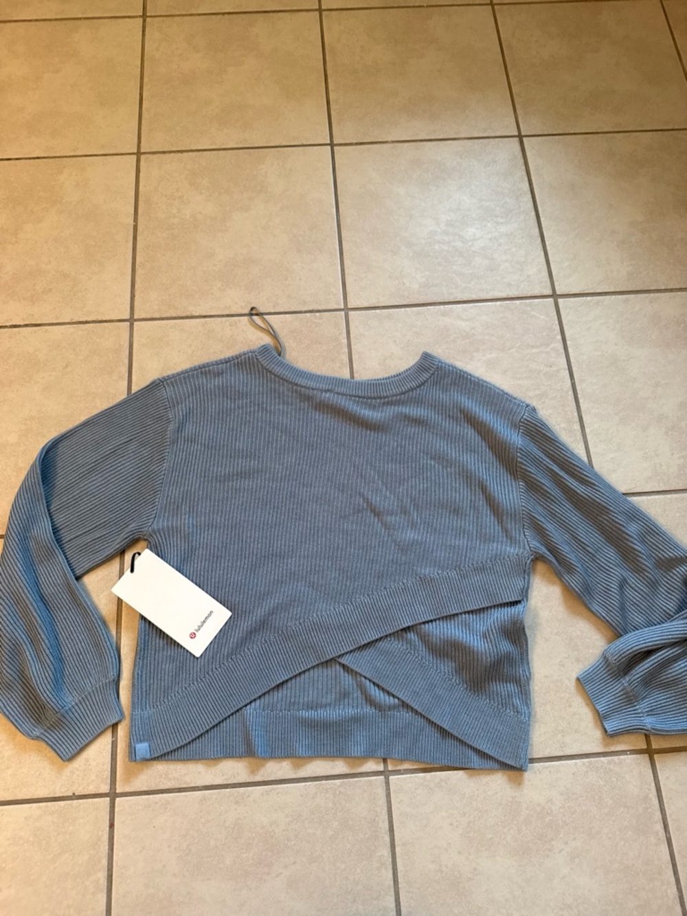 NWT Lululemon Reversible Crossover Sweater